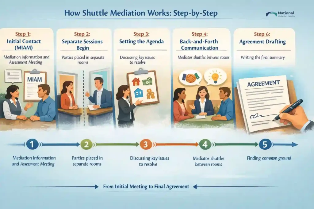 How Shuttle Mediation Works: Step-by-Step Gloucester