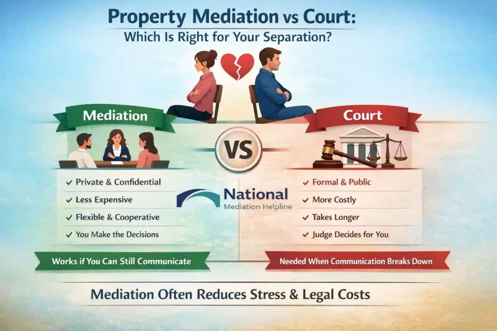 Property Mediation vs Court: Which Is Right for Your Separation Gloucester?